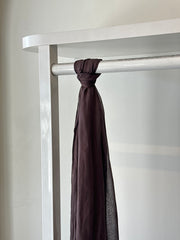 Maryesha Walnut Scarf - Double Stitch