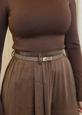 Luxe Leather Belt by Maryesha