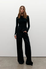 Palace Folded Waist Jean by Bayse - Backstage Black