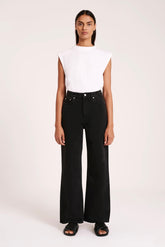 Organic Relaxed Leg Jean by Nude Lucy - Vintage Black