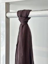 Maryesha Walnut Scarf - Double Stitch