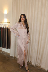 Cascade Shirt Dress