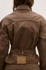 Violet Denim Jacket by Bayse