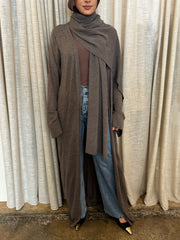 Aveline Long Cashmere Cardigan By Maryesha