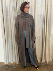 Aveline Long Cashmere Cardigan By Maryesha