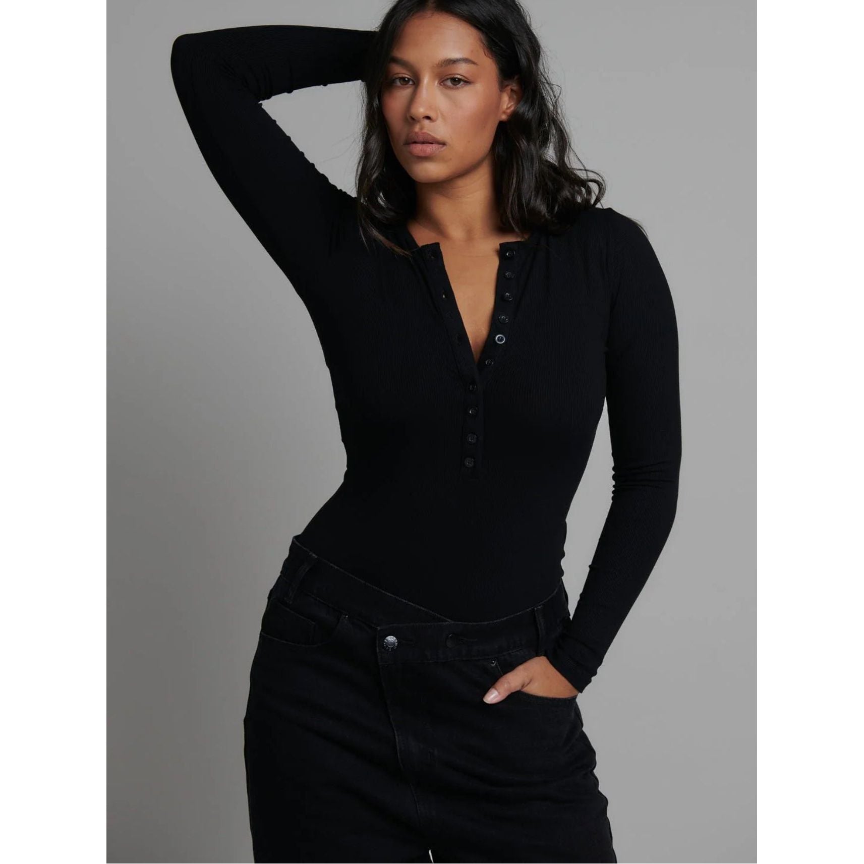 Lara Bodysuit Black