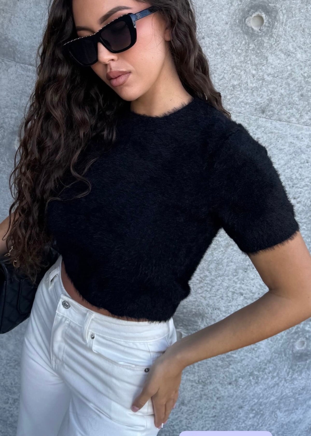 Ruby Knit Tee by Madison The Label