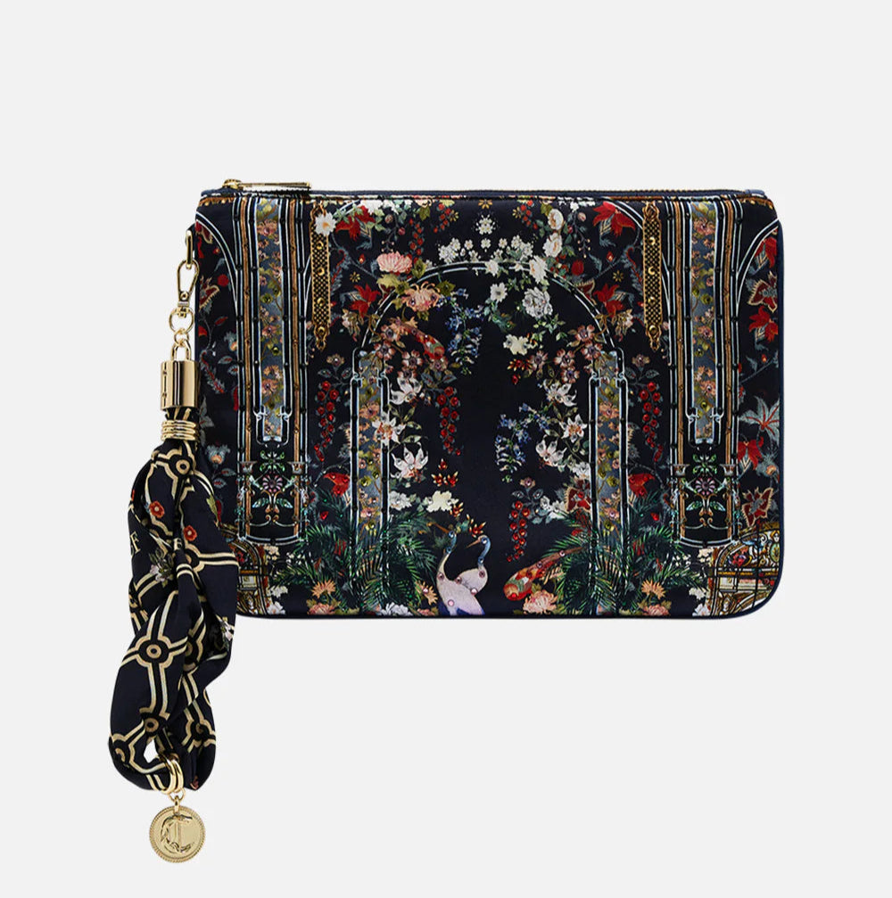 Palacio Poetry Scarf Clutch by Camilla