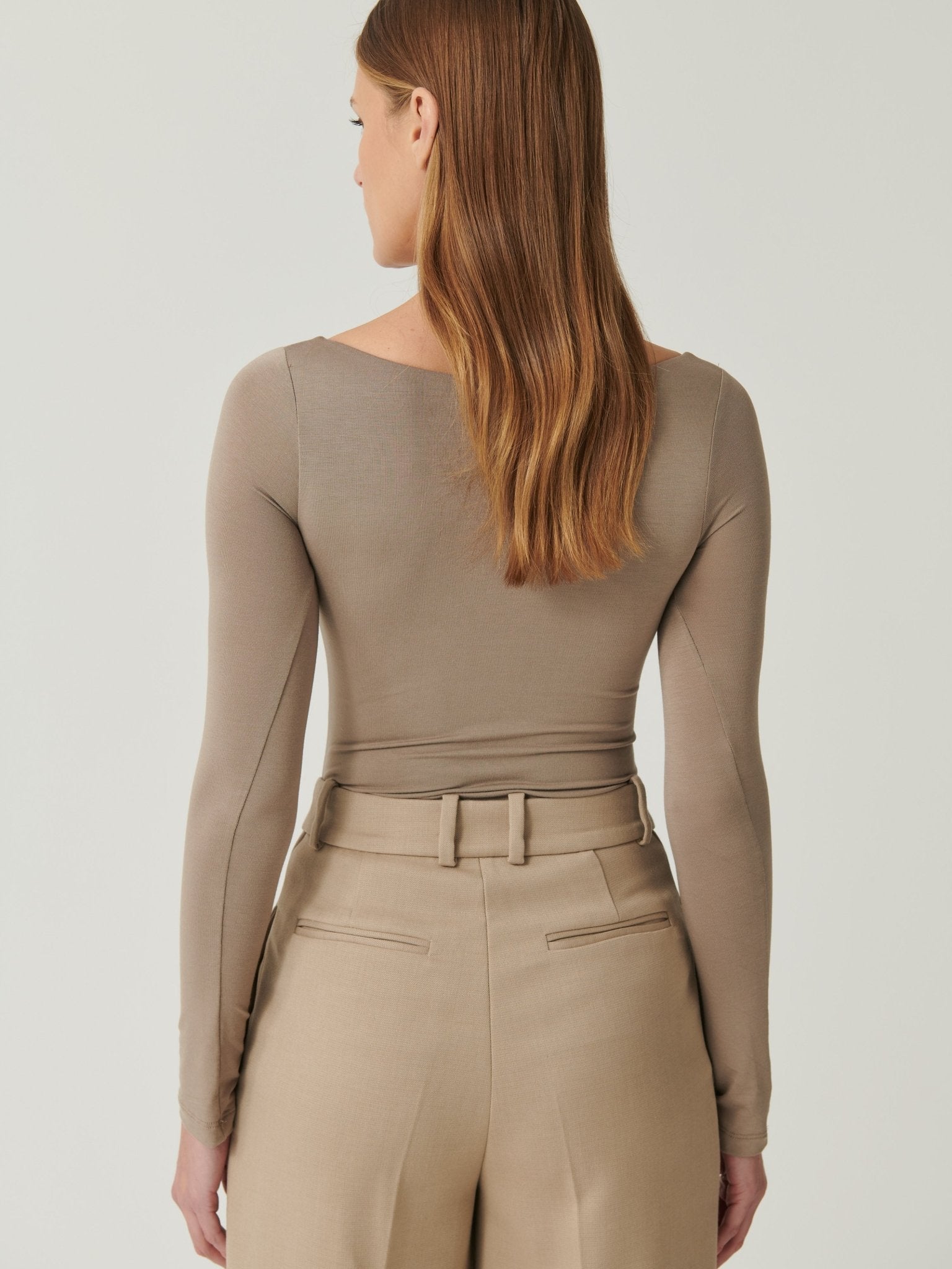 Londyn Bodysuit - Roast Cashew