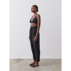 Sara Silk Cropped Pant