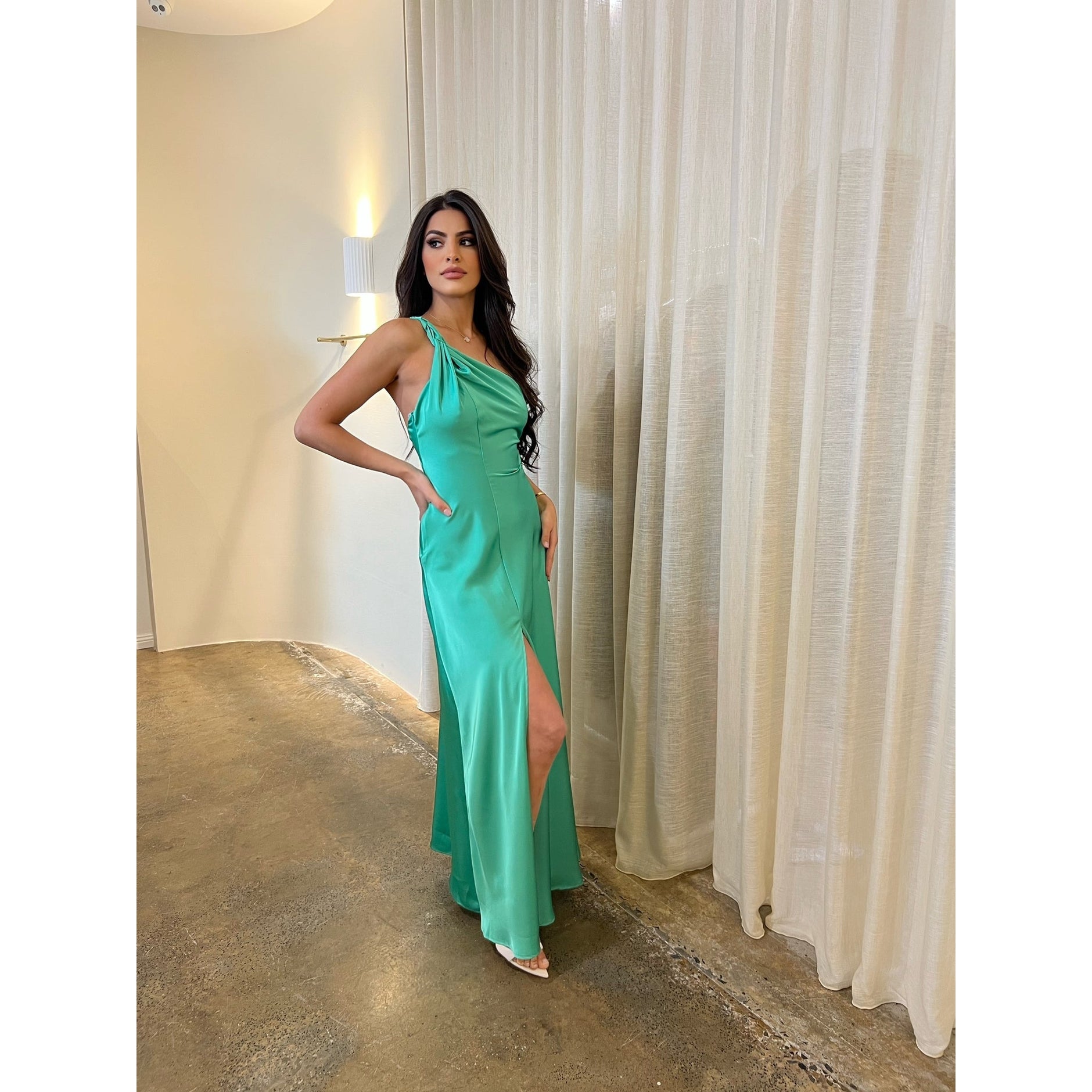 one fell swoop green dress – Designer Galerie everyday-wear